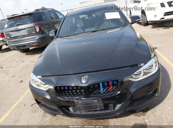 WBA8B7C56GK487035 2016 BMW 3 SERIES Black Սարքավորումների վահանակի տեսք