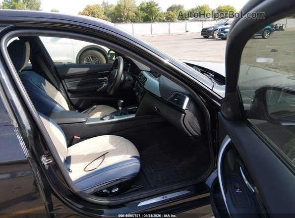 WBA8B7C56GK487035 2016 BMW 3 SERIES Black Սալոնի դիմացի տեսք