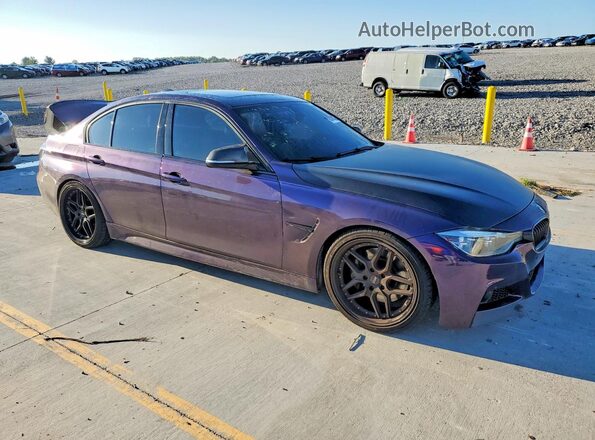WBA8B7G37HNU38242 2017 BMW 3 SERIES Purple Առջևի աջ