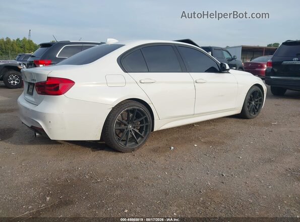 WBA8B7G54HNU37454 2017 BMW 3 SERIES White Trasero derecho