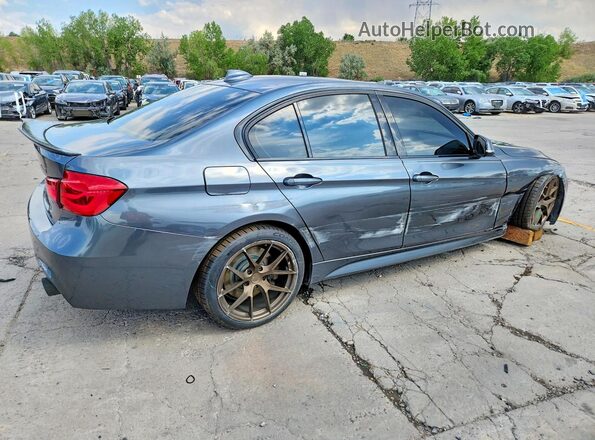 WBA8B7G55JNT71261 2018 BMW 3 SERIES Gray Tył prawy