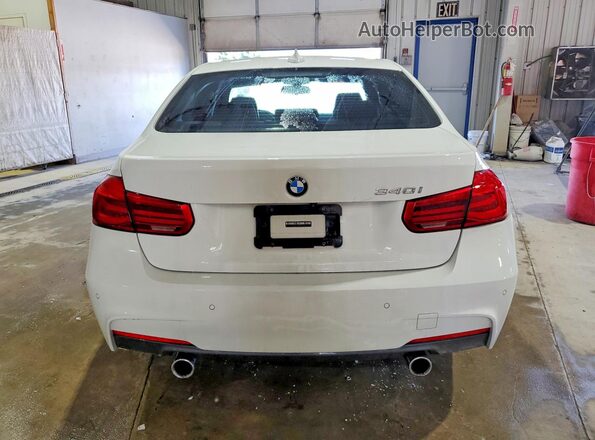 WBA8B7G56HNU37391 2017 BMW 3 SERIES White Rear view