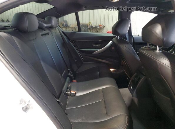 WBA8B7G56HNU37391 2017 BMW 3 SERIES White Rear seats view