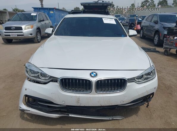 WBA8B9C36HK886023 2017 BMW 3 SERIES White Вид щитка приладів
