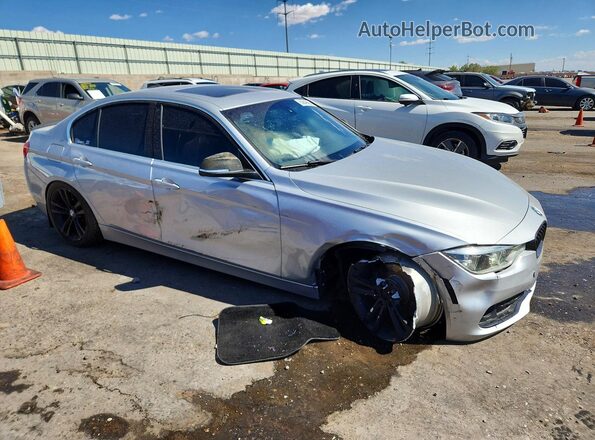 WBA8B9C50JEE83311 2018 BMW 3 SERIES Серебряный Передняя правая четверть