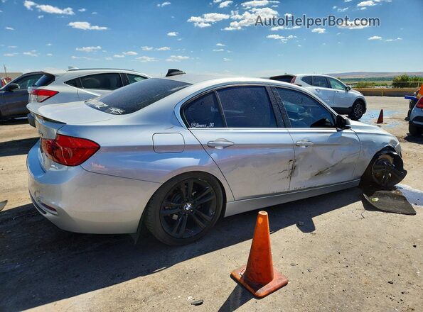 WBA8B9C50JEE83311 2018 BMW 3 SERIES Серебряный Задняя правая четверть