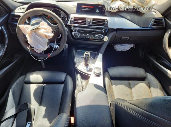 WBA8B9C50JEE83311 2018 BMW 3 SERIES Серебряный Вид панели приборов