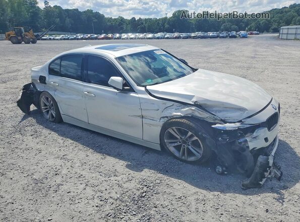 WBA8B9C51JEE80823 2018 BMW 3 SERIES White Передня права чверть