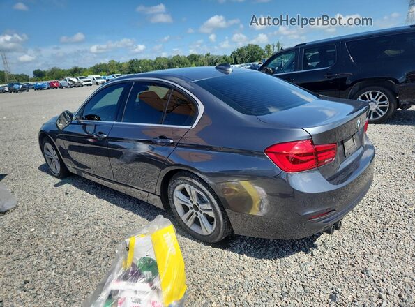 WBA8B9C54JEE81531 2018 BMW 3 SERIES Gray Rear left