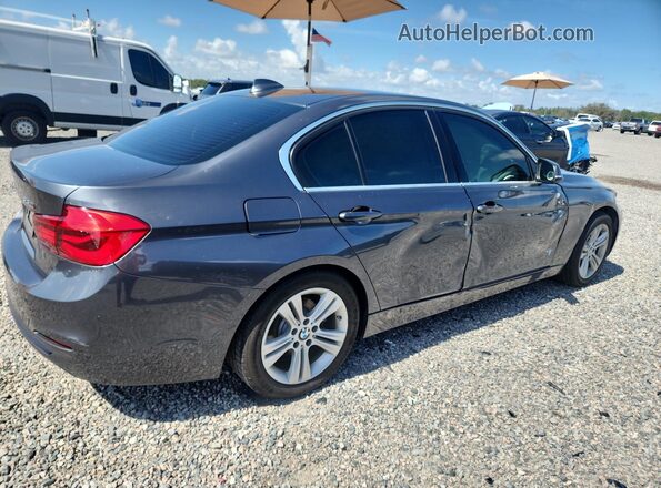 WBA8B9C54JEE81531 2018 BMW 3 SERIES Gray Rear right