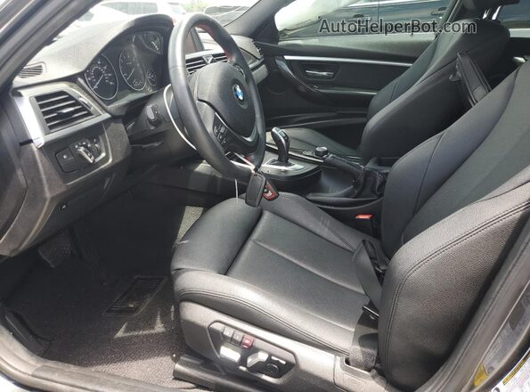 WBA8B9C54JEE81531 2018 BMW 3 SERIES Gray Front interior view