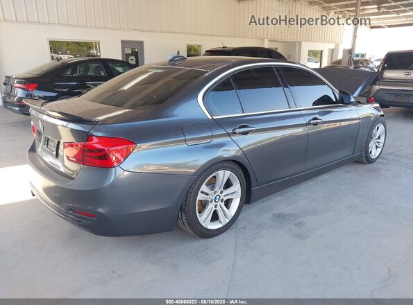 WBA8B9C59JEE81041 2018 BMW 3 SERIES Gray Հետևի աջ
