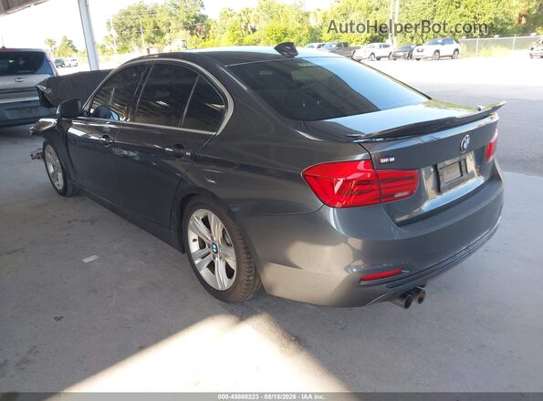 WBA8B9C59JEE81041 2018 BMW 3 SERIES Gray Հետևի ձախ