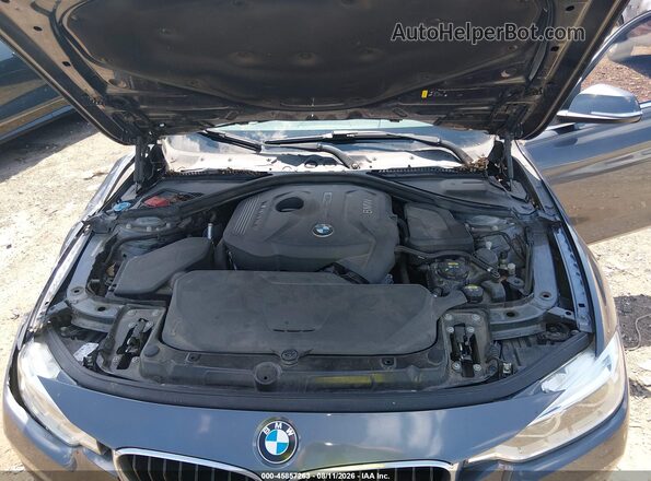 WBA8B9G36HNU53388 2017 BMW 3 SERIES Gray უკანა ხედი