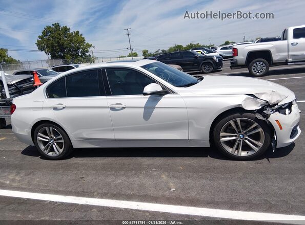 WBA8B9G39HNU52767 2017 BMW 3 SERIES White Rear interior view
