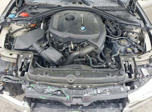 WBA8B9G50JNU57640 2018 BMW 3 SERIES Gray უკანა სალონის ხედი