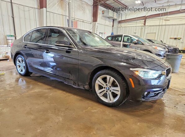 WBA8B9G52HNU09079 2017 BMW 3 SERIES Black წინა მარჯვენა