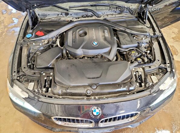 WBA8B9G52HNU09079 2017 BMW 3 SERIES Black უკანა სალონის ხედი