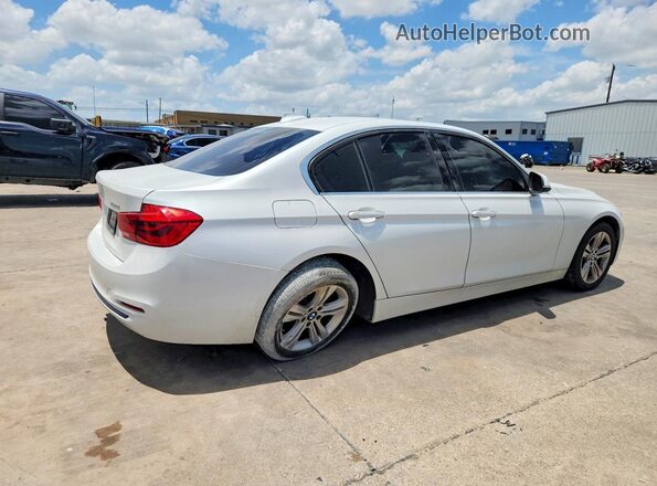 WBA8B9G52JNU97038 2018 BMW 3 SERIES White Հետևի աջ