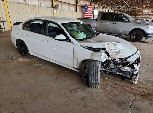 WBA8B9G52JNU98173 2018 BMW 3 SERIES White Widok wnętrza z przodu