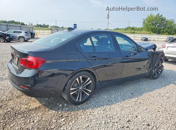 WBA8B9G57JNU97133 2018 BMW 3 SERIES Black უკანა მარჯვენა