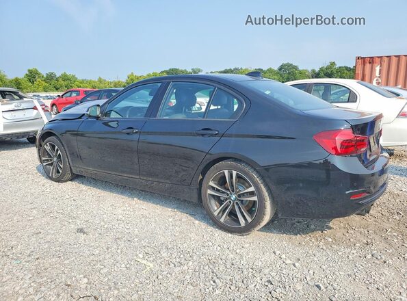 WBA8B9G57JNU97133 2018 BMW 3 SERIES Black უკანა მარცხენა