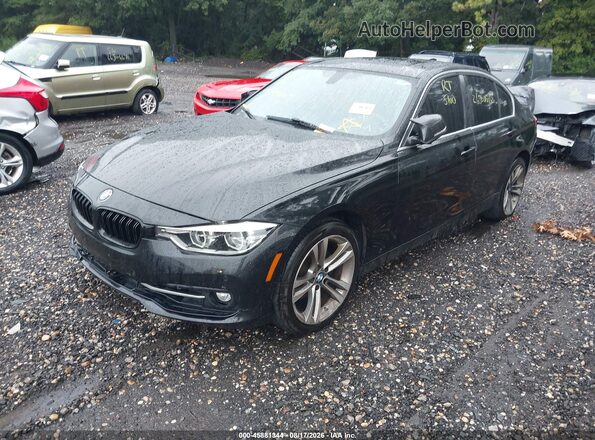 WBA8D9C33HA005973 2017 BMW 3 SERIES Black Przód lewy