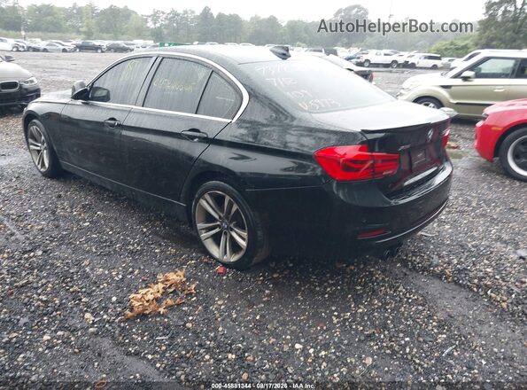 WBA8D9C33HA005973 2017 BMW 3 SERIES Black Tył lewy