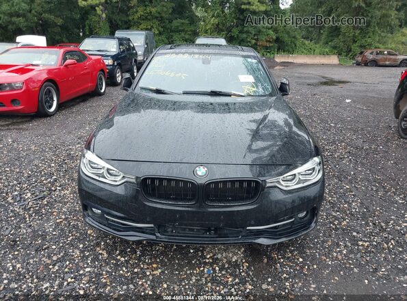 WBA8D9C33HA005973 2017 BMW 3 SERIES Black Widok z przodu