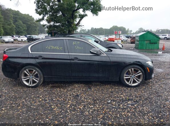 WBA8D9C33HA005973 2017 BMW 3 SERIES Black Widok zestawu wskaźników