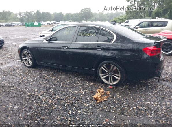 WBA8D9C33HA005973 2017 BMW 3 SERIES Black Widok wnętrza z tyłu