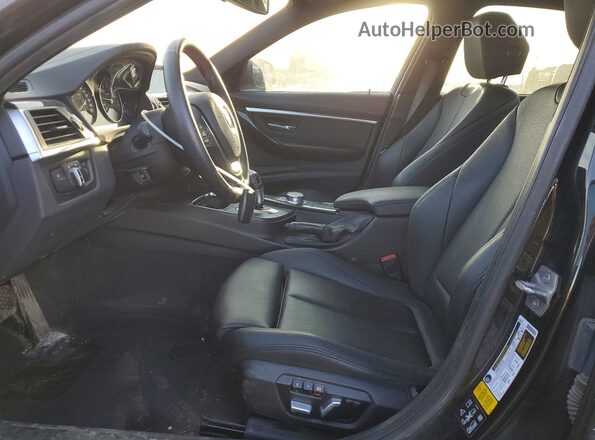 WBA8D9C50JA614946 2018 BMW 3 SERIES Black Вид салону спереду