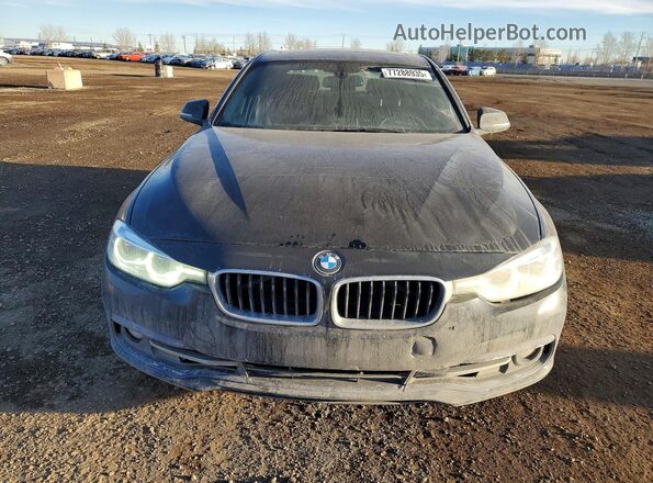 WBA8D9C50JA614946 2018 BMW 3 SERIES Black Вид спереду