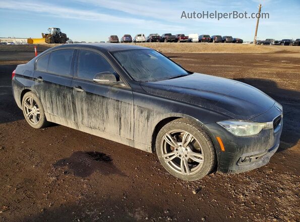 WBA8D9C50JA614946 2018 BMW 3 SERIES Black Передня права чверть