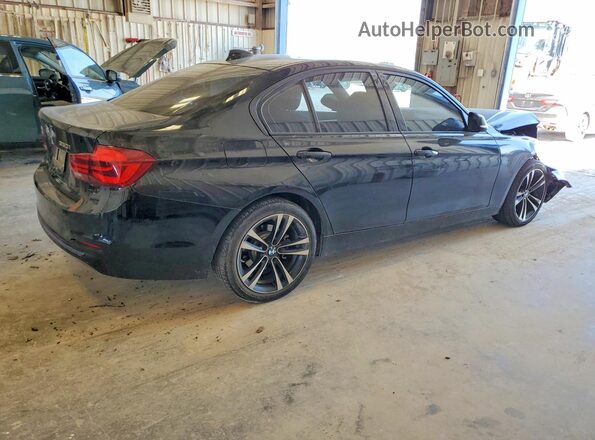 WBA8D9C50JEM32849 2018 BMW 3 SERIES Black Tył prawy