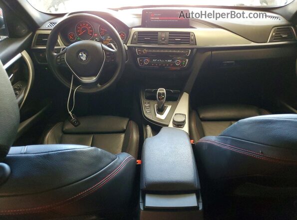 WBA8D9C50JEM32849 2018 BMW 3 SERIES Black Widok deski rozdzielczej