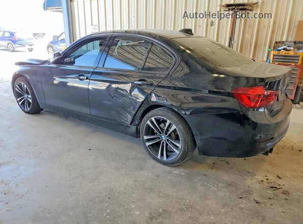 WBA8D9C50JEM32849 2018 BMW 3 SERIES Black Tył lewy