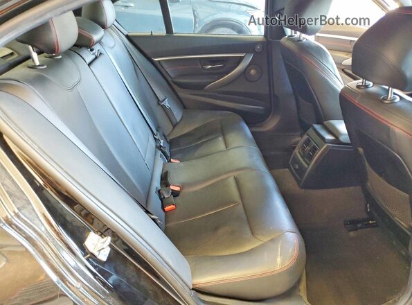 WBA8D9C50JEM32849 2018 BMW 3 SERIES Black Widok tylnych siedzeń