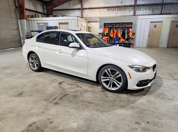 WBA8D9C51JA616575 2018 BMW 3 SERIES White Przód prawy