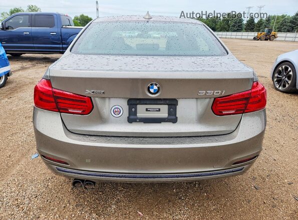 WBA8D9C52JEB35472 2018 BMW 3 SERIES Silver უკანა ხედი