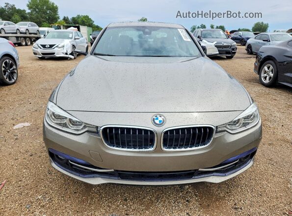WBA8D9C52JEB35472 2018 BMW 3 SERIES Silver წინა ხედი
