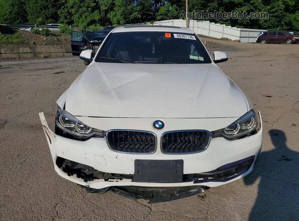 WBA8D9C52JEM34019 2018 BMW 3 SERIES White Դիմացի տեսք