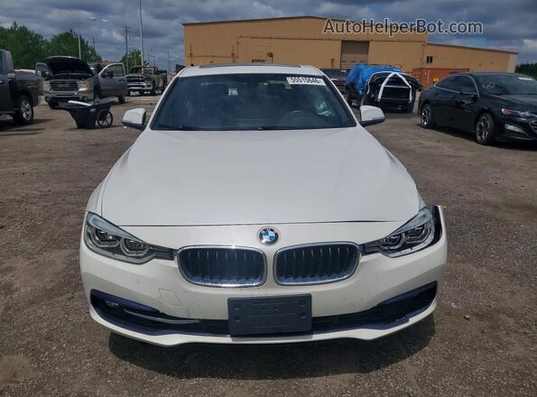 WBA8D9C58JEM31464 2018 BMW 3 SERIES White Front view