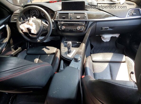 WBA8D9C58JEM34199 2018 BMW 3 SERIES Черный Вид панели приборов