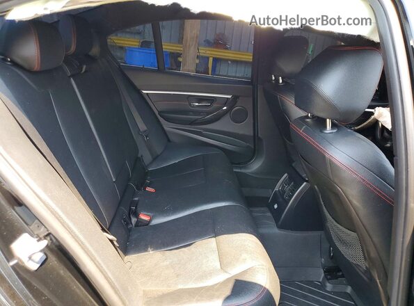 WBA8D9C58JEM34199 2018 BMW 3 SERIES Черный Вид задних сидений