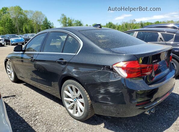 WBA8D9C5XHK677685 2017 BMW 3 SERIES Black Tył lewy