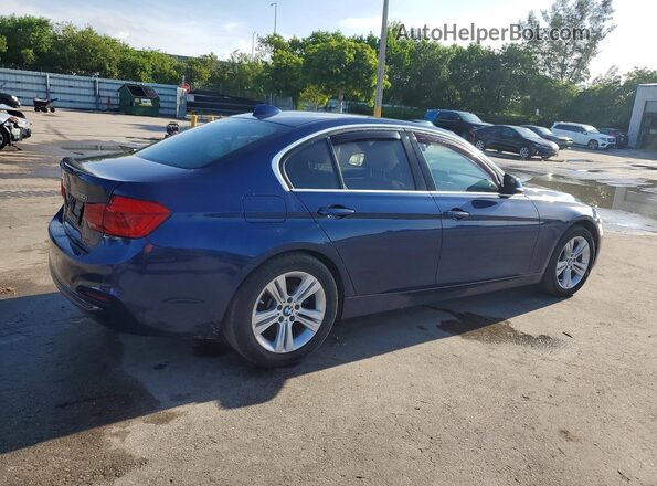 WBA8D9G50HNU60266 2017 BMW 3 SERIES Blue Առջևի աջ