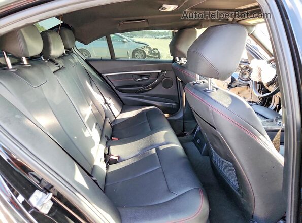 WBA8D9G53JNU69436 2018 BMW 3 SERIES Black Вид задніх сидінь