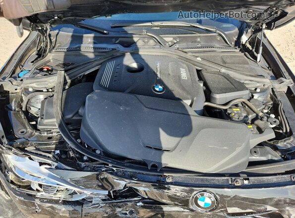 WBA8D9G53JNU69436 2018 BMW 3 SERIES Black Вид задньої частини салону
