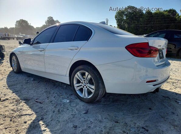 WBA8D9G55JNU67302 2018 BMW 3 SERIES White Հետևի ձախ